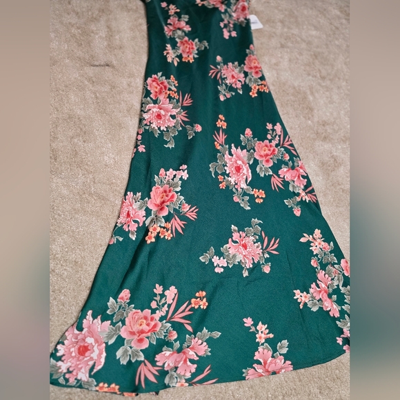 Altar'd State Green Floral Maxi Dress - Picture 11 of 12